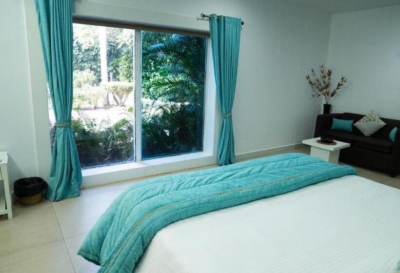 이그제큐티브 스위트 정원 전망, The Beach House Oceanfront A Boutique Resort Goa