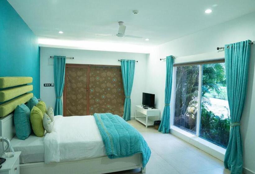 이그제큐티브 스위트 정원 전망, The Beach House Oceanfront A Boutique Resort Goa