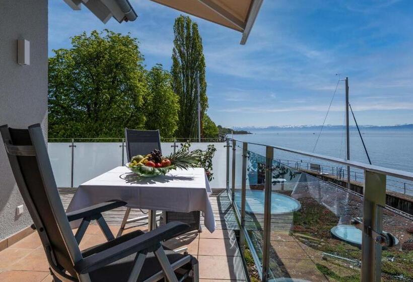 Comfort room with lake view, Boutiquehotel Zur Winzerstube   Adults Only