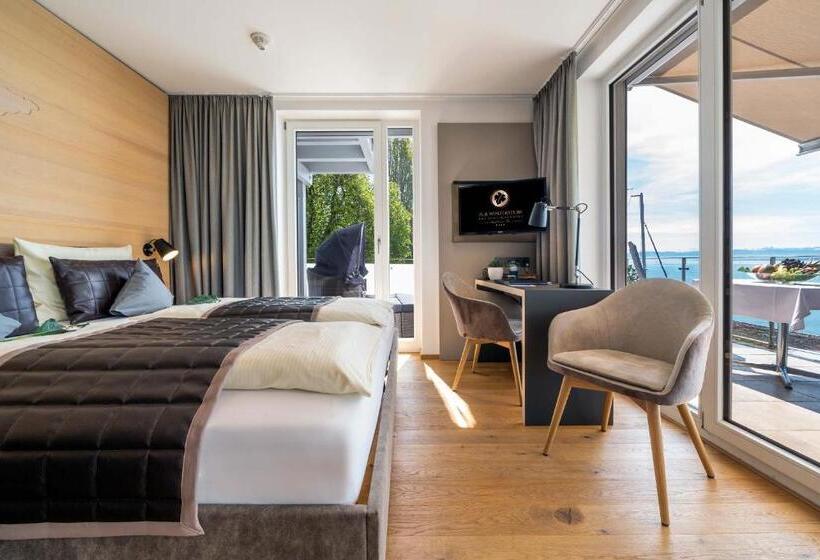 Comfort room with lake view, Boutiquehotel Zur Winzerstube   Adults Only