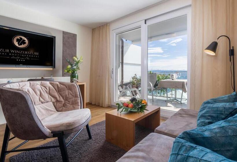 Superior room with lake view, Boutiquehotel Zur Winzerstube   Adults Only