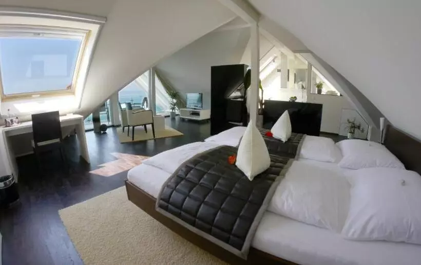Standard studio with lake view, Boutiquehotel Zur Winzerstube Adults Only