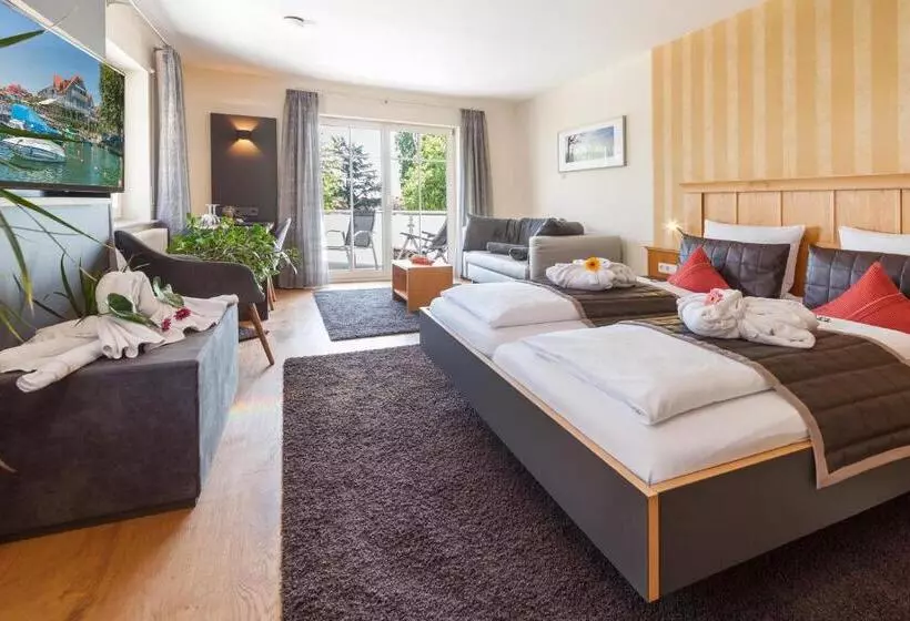 景色の見えるデラックスルーム, Boutiquehotel Zur Winzerstube Adults Only