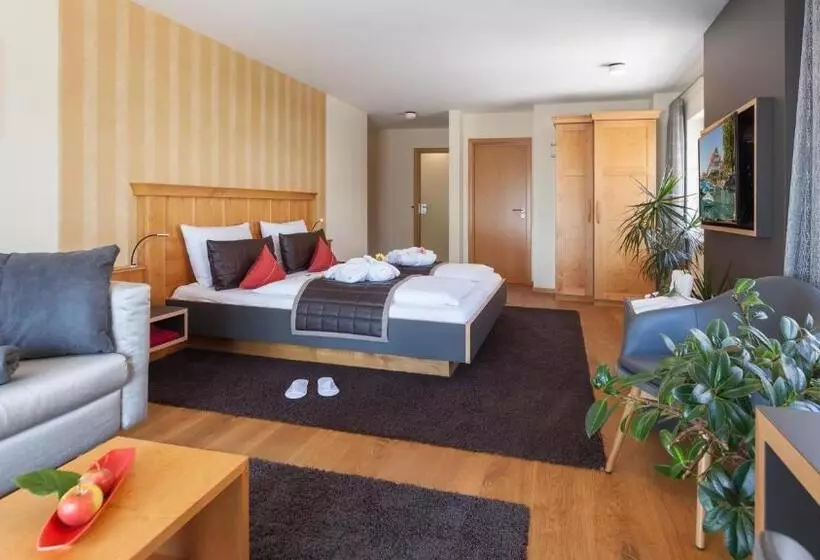 景色の見えるデラックスルーム, Boutiquehotel Zur Winzerstube Adults Only