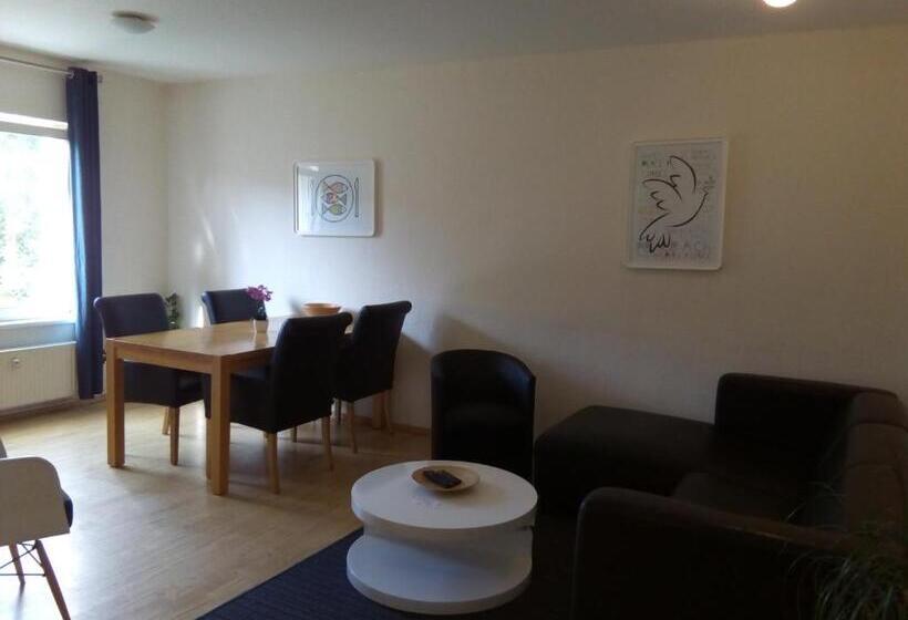 شقة غرفتين, Apartmentpension Am Stadtschloss