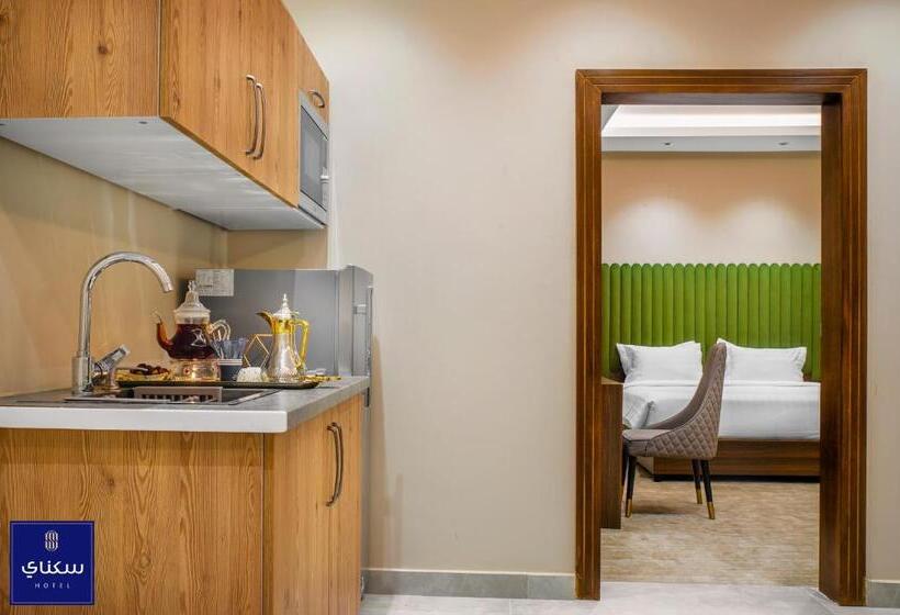 2ベッドルームアパートメント, فندق سكناي الياسمين