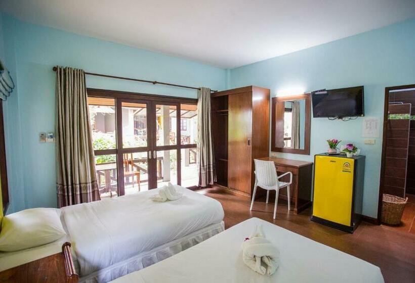 标准房带园景, Sangaroon Bungalow