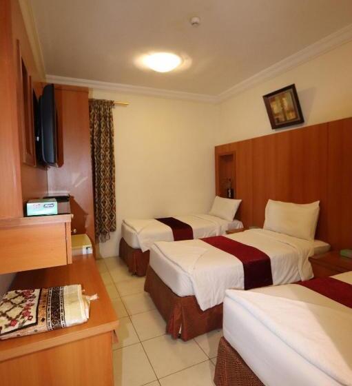 Трехместный Номер Базовый, Aayan Hotel Rooms Al Shasha Close To Free Buses 1close To The Haram