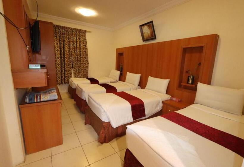 Четырехместный Номер Economy, Aayan Hotel Rooms Al Shasha Close To Free Buses 1close To The Haram