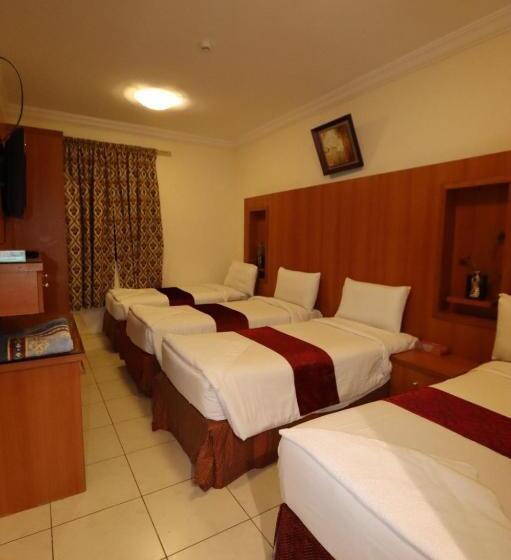 이코노이 4인룸, Aayan Hotel Rooms Al Shasha Close To Free Buses 1close To The Haram