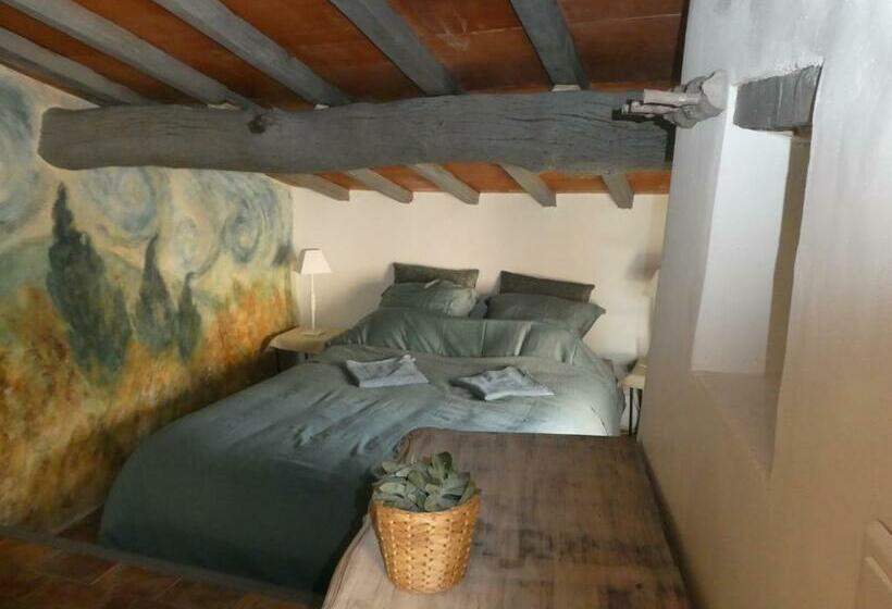 غرفة قياسية مطلة على الجبل, Le Jas Des Aiguiers