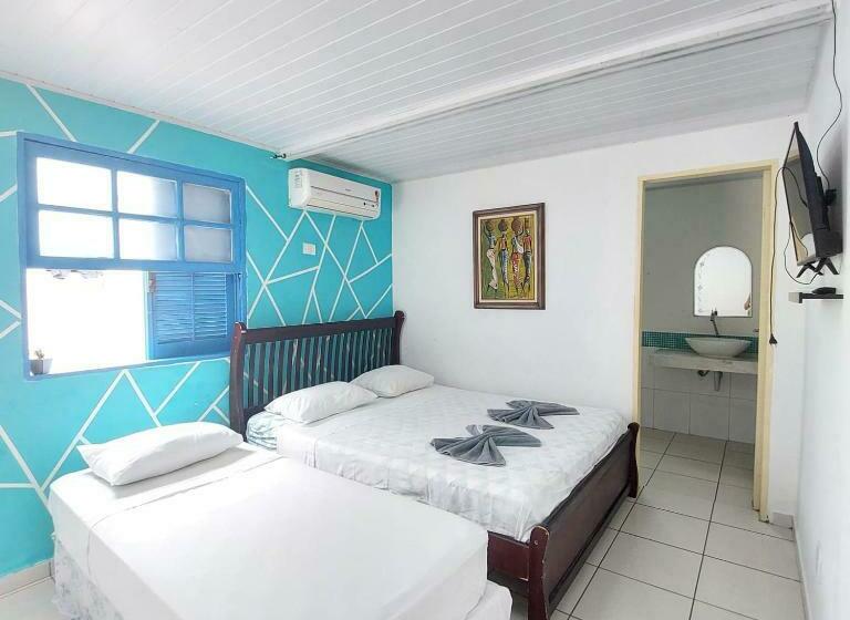 컴포트 트리플 룸, Pousada Cantinho Do Guarujá I