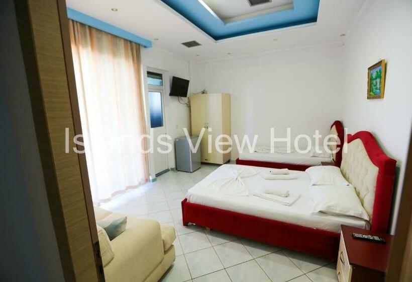 اتاق استاندارد با بالکن و چشم‌انداز دریا, Islands View