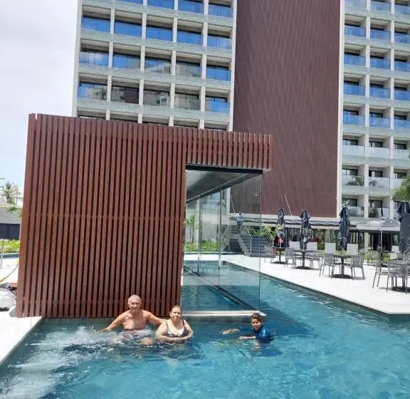 プールの見える1ベッドルームアパートメント, Salinas Premium Resort