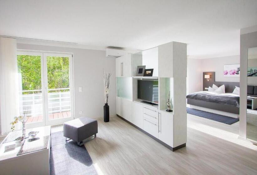 Апартаменты 1 Спальня с Балконом, Aparthotel Am Fließ