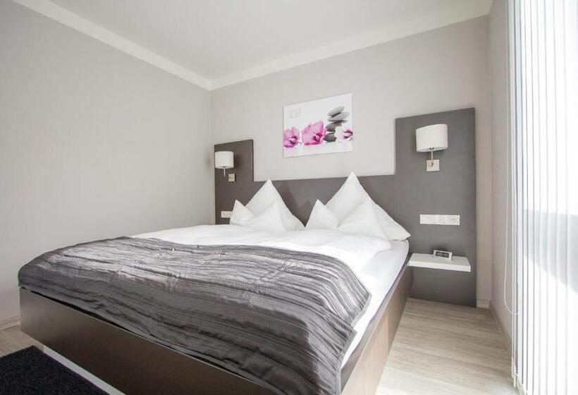 Апартаменты 1 Спальня с Балконом, Aparthotel Am Fließ