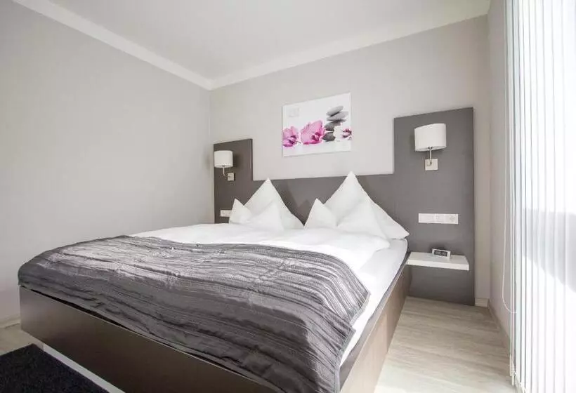 Huoneisto 1 Makuuhuone Parveke, Aparthotel Am Fließ
