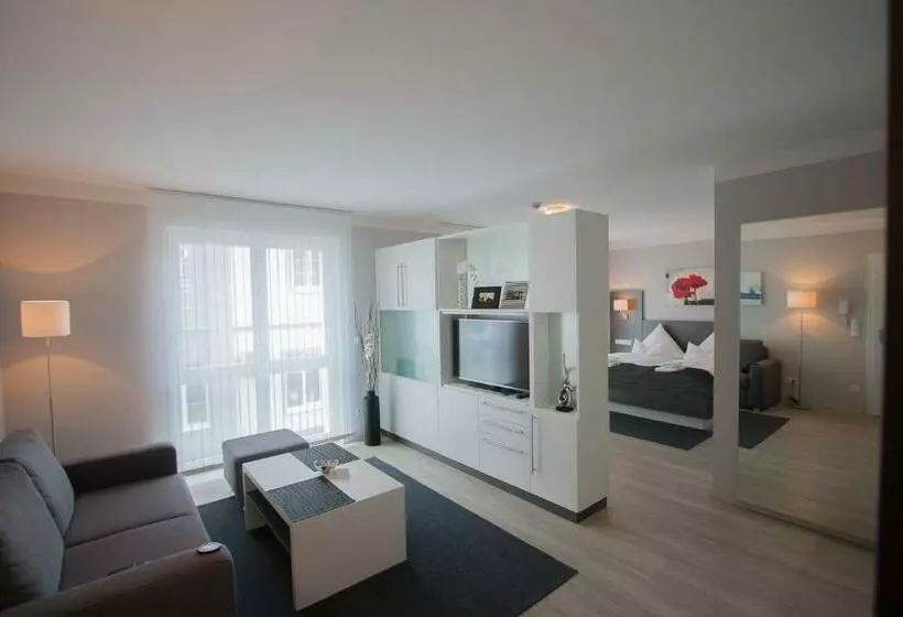 Huoneisto 1 Makuuhuone, Aparthotel Am Fließ