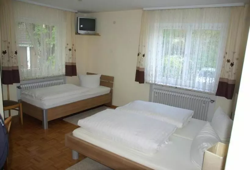 اتاق استاندارد چهار تخته, Landgasthof Heerlein