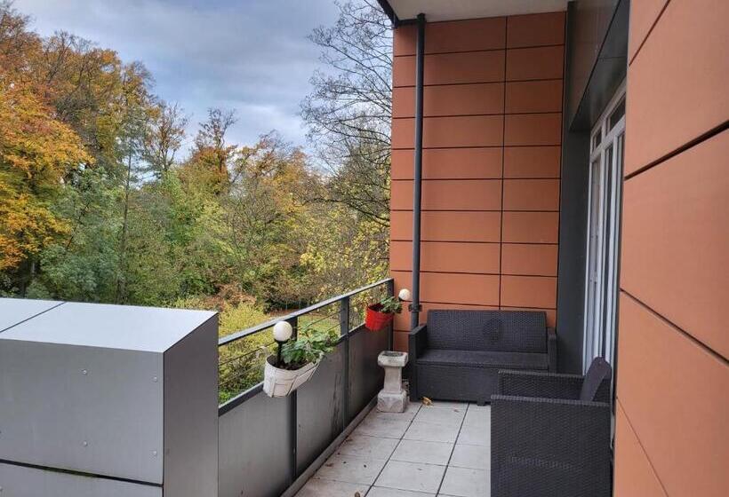 带1个卧室的带阳台的公寓, Sp Hotel Mettmann