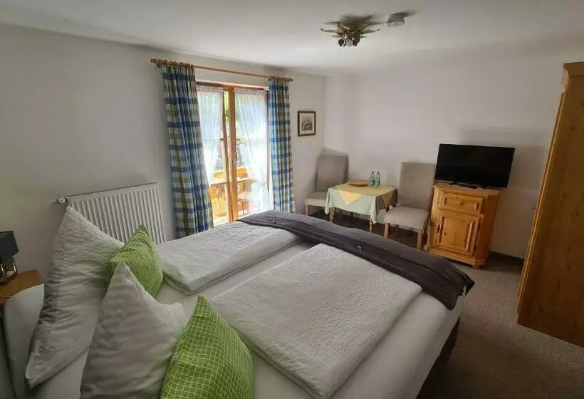 اتاق استاندارد با بالکن, Gasthof Wimbachklamm