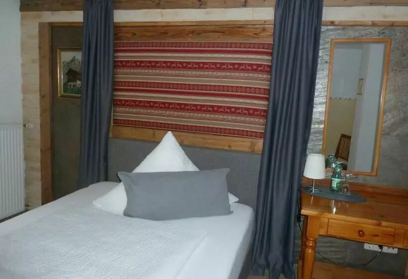 اتاق استاندارد یک تخته با بالکن, Gasthof Wimbachklamm