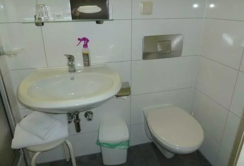 اتاق استاندارد یک تخته با بالکن, Gasthof Wimbachklamm