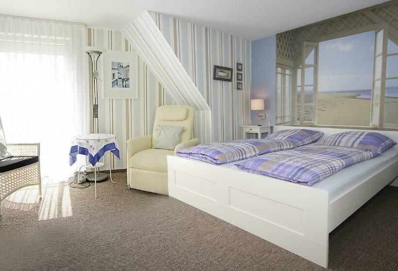 标准间带阳台, Pension Leuchtfeuer