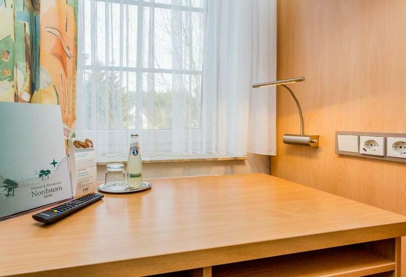 اتاق استاندارد یک نفره, Pension & Restaurant Nordstern