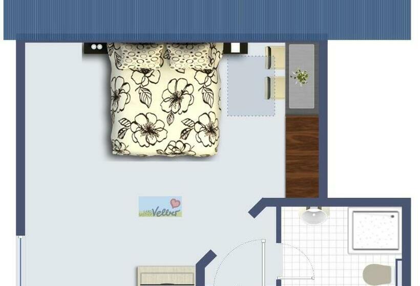 اتاق استاندارد, Smart Hostel By Landgasthof Velber 24h7d