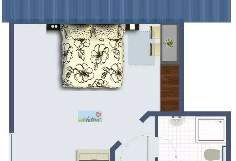 Standard-huone, Smart Hostel By Landgasthof Velber 24h7d