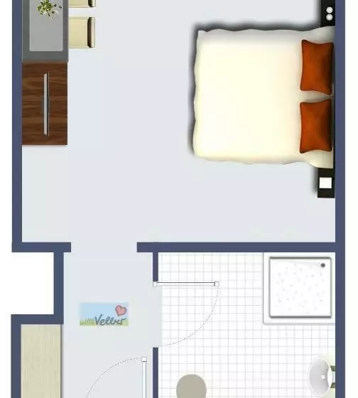 Standard-huone, Smart Hostel By Landgasthof Velber 24h7d