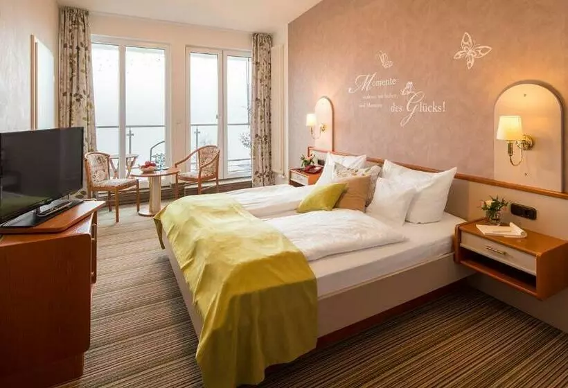 オーシャンビュースタンダードルームバルコニー付き, Plusnaturhotel Direkt Am Ederseeufer Waldhotel Wiesemann Und Ferienapartments