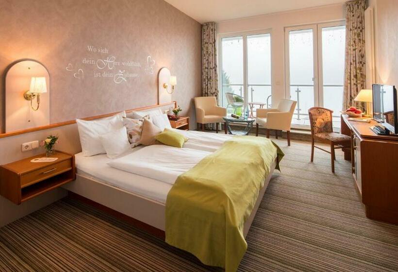 海景标准间带阳台, Plusnaturhotel Direkt Am Ederseeufer Waldhotel Wiesemann Und Ferienapartments