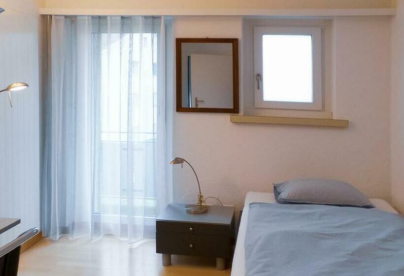 발코니 스탠다드 싱글 룸, Restaurant Rosenburg