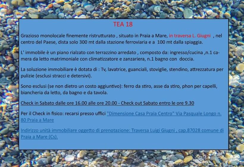 1间卧室的房子, Tea Isola Dino   Hotel & Home   Praia A Mare