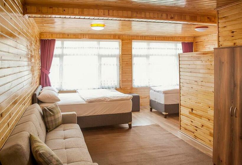 패밀리 룸 산 전망, Hamsi̇köy Cennet Bahçesi̇ Otel & Restaurant
