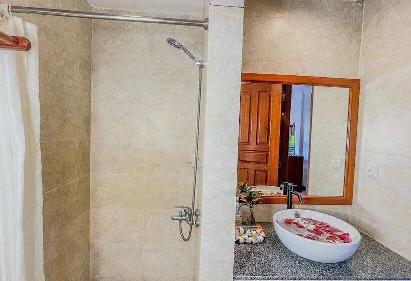 חדר דלוקס, Villa Indochine D Angkor