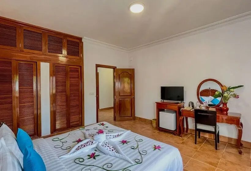 コネクティングルーム（家族用）。, Villa Indochine D Angkor