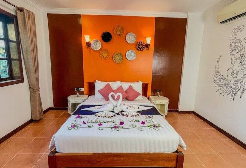 חדר דלוקס, Villa Indochine D Angkor