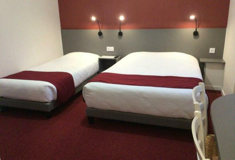 Номер Стандарт Трехместный, Hôtel Bellevue Bagnoles Normandie