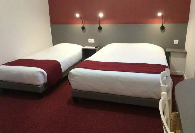 اتاق استاندارد سه نفره, Hôtel Bellevue Bagnoles Normandie