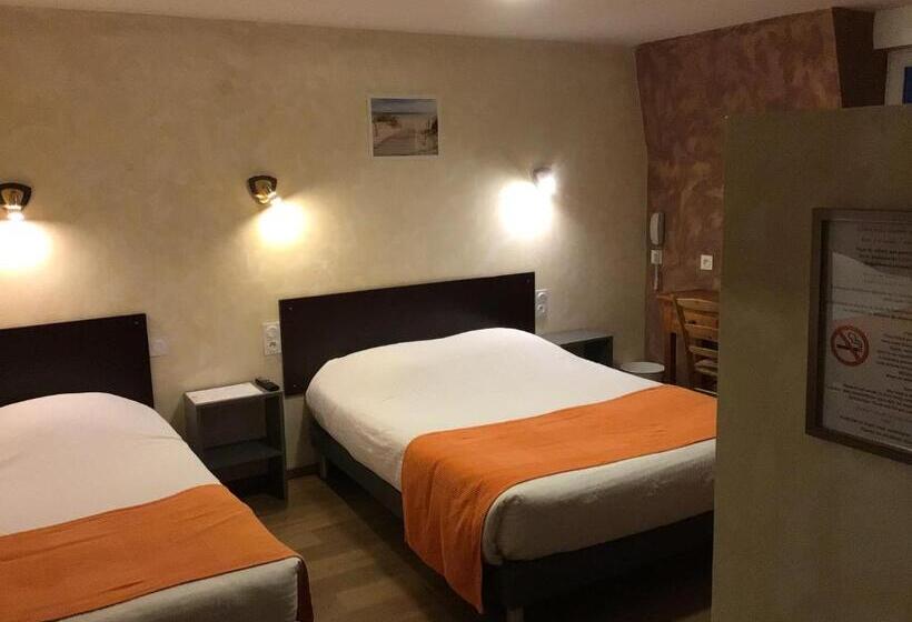 Номер Стандарт Трехместный, Hôtel Bellevue Bagnoles Normandie