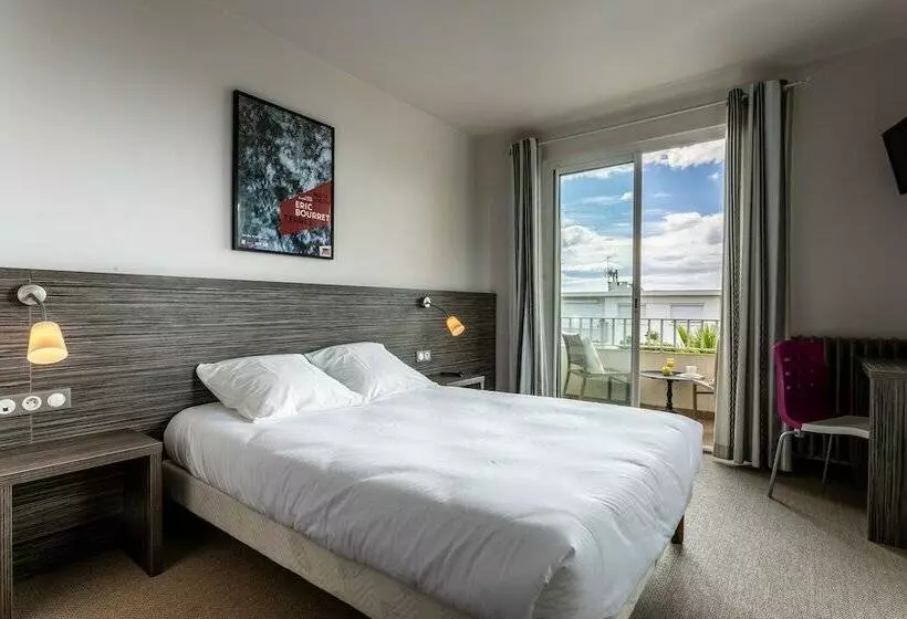 オーシャンビュースタンダードルーム, Hôtel Du Midi Plage