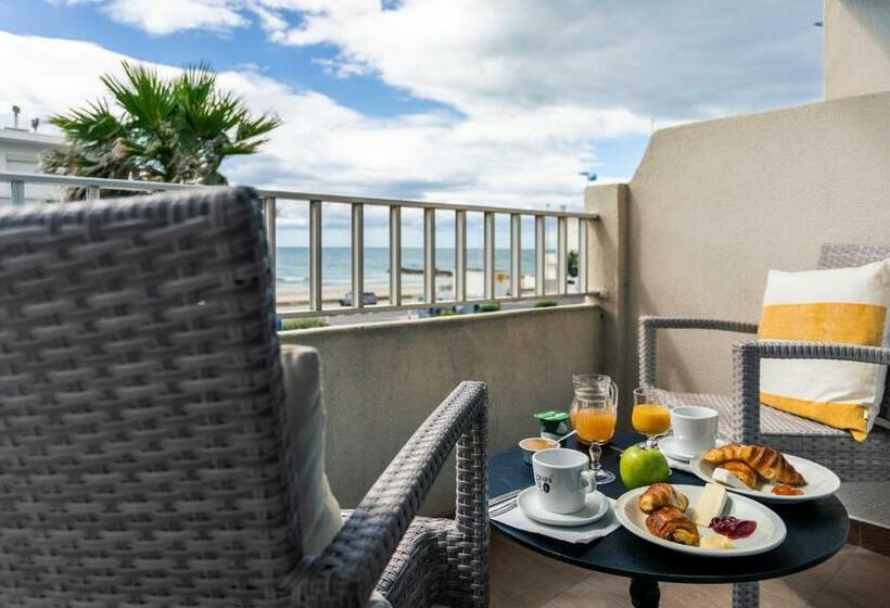 غرفة قياسية رباعية, Hôtel Du Midi Plage