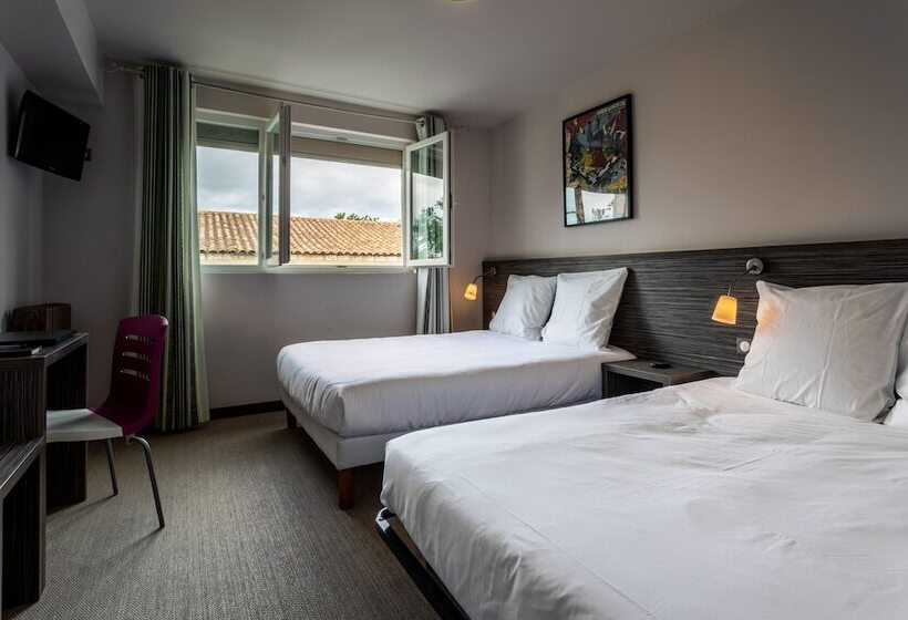 غرفة قياسية رباعية, Hôtel Du Midi Plage