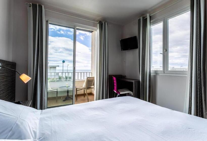 バルコニー付きスタンダードルーム, Hôtel Du Midi Plage