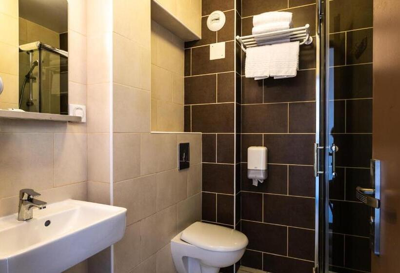 غرفة قياسية مزوَّدة بشُرفة, Hôtel Du Midi Plage