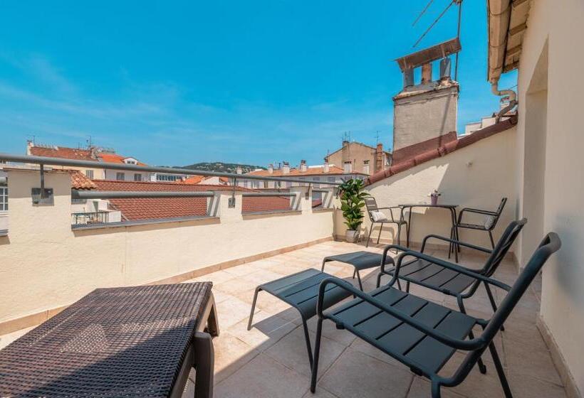 수피리어 테라스 룸, Hôtel Hoche