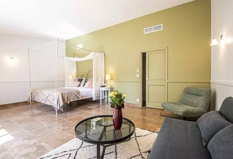 Deluxe-sviitti, Hôtel Mas Valentine